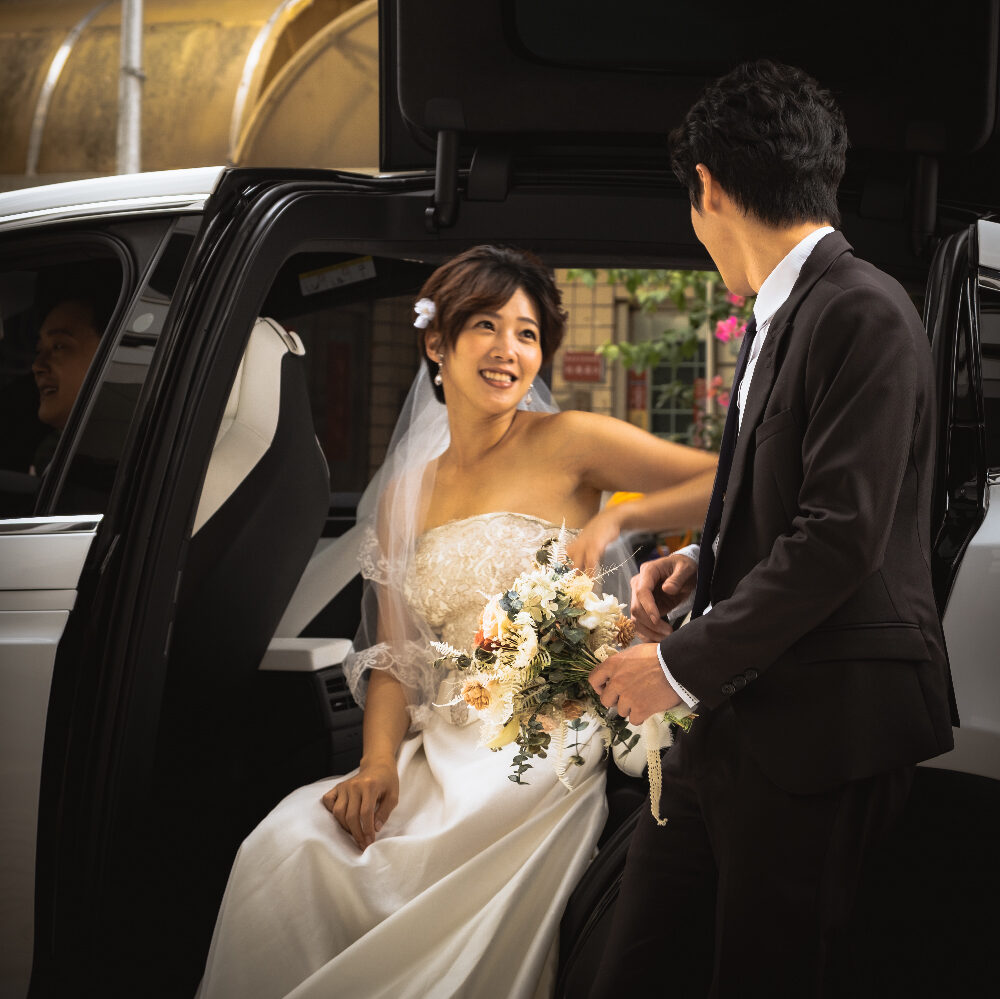 好好禮車 結婚禮車迎娶實拍